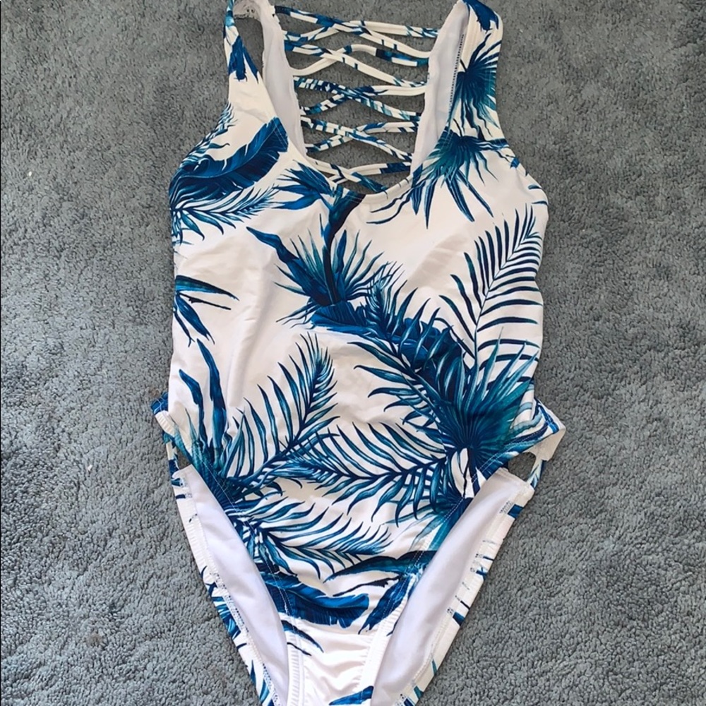 One piece bathing suit